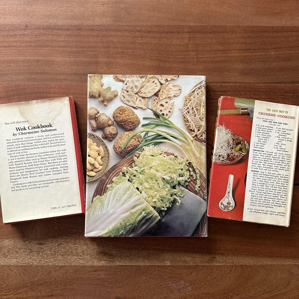 Vintage Chinese Cookbook Lot 3 Florence Lin Ann Body Beverly Lee Recipes Cooking
